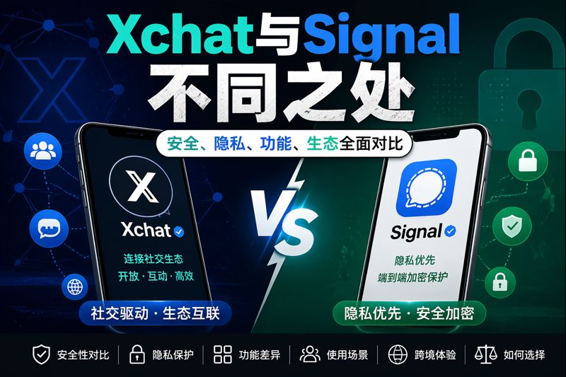 Xchat与signal有何差异?